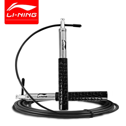 Li Ning, спортивная скакалка для спортзала для школьников, стальная проволка для тренировок