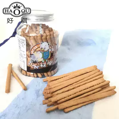 Full 3 Taiwan imported good black sugar milk flavor wood stick 158g children's finger biscuits
