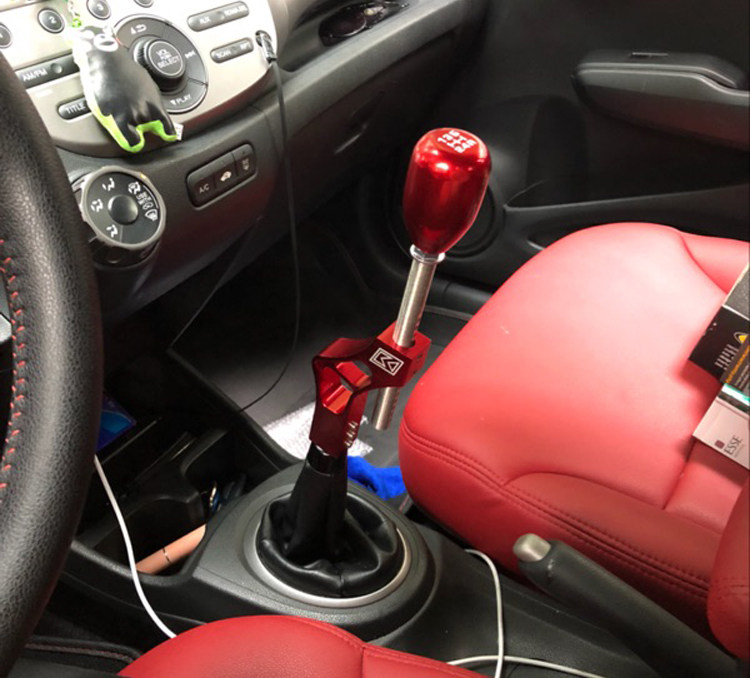 Car gear lever extension lever manual gear modification universal metal hanging gear head gear head extension lever gear head