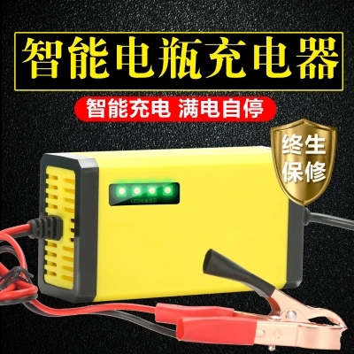 12V locomotive battery charger scooter single battery dry water battery universal 12V20AH32AH