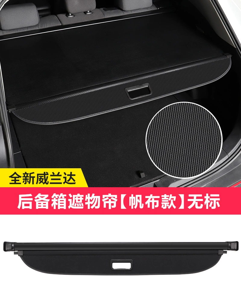 23 Rèm cửa Toyota RAV4 Rongfang Weilanda cốp xe đặc biệt vách ngăn 2022 sửa đổi rv trang trí áo bọc ghế ô tô 