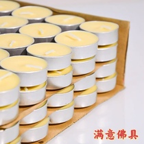 Satisfaction Buddhist utensils butter lamp temple candle 4-8 hours tea stove hotel birthday aromatherapy round