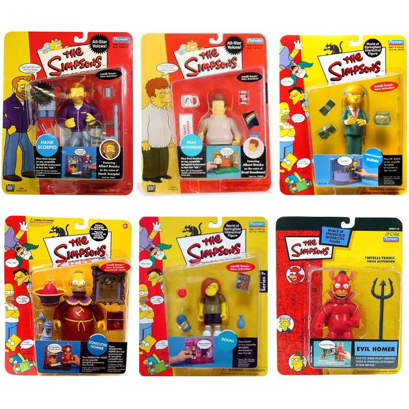 In Stock the Simpsons Character Hanging Card Model Figurine Toy In Stock the Simpsons Character Hanging Card Model Figurine Toy