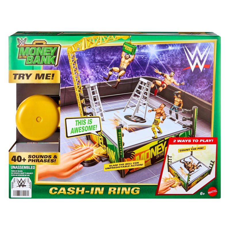 In-Stock Authentic Wwe Professional Wrestler Wrestling Ring Figure Scene Set