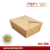hộp cơm văn phòng giữ nhiệt Olima thực phẩm lớp giấy kraft bao bì hộp vuông đáy hộp ăn trưa thân thiện với môi trường một lần khuyến mãi hộp ăn trưa - Hộp cơm điện sưởi ấm hộp cơm điện unie Hộp cơm điện sưởi ấm