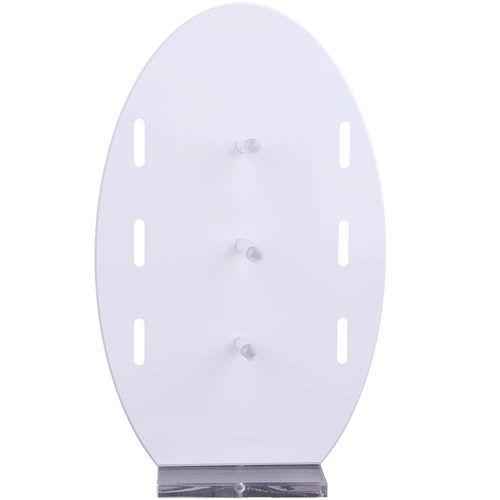 Акриловые очки дисплей дисплей стойка фарфоровые белые очки магазин бутик -бутик -счетчик полока полки