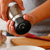 Jane pepper grinder seasoning bottle Manual freshly ground pepper pepper sea salt barbecue cumin seasoning bottle and jar