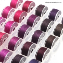 06#Fuchsia sewing thread Rose purple deep purple handmade patchwork DIY hand sewing thread 2000 colors