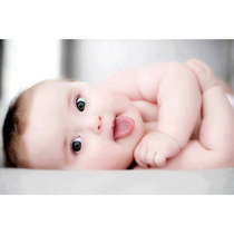 Préparation à la grossesse affiche de bébé étranger bb grande image de poupée photo bébé suspendu peinture affiche denfant étranger bébé grands yeux