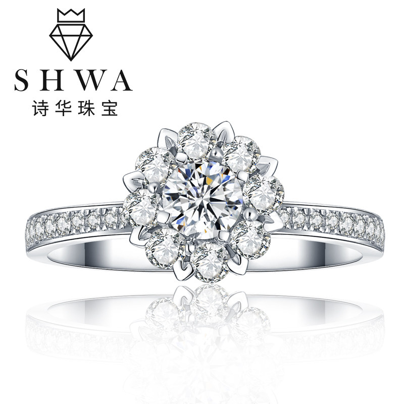 The poet jeweler diamond ring is 50 points 1 carat propose marriage diamond ring customized
