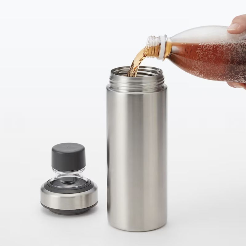 Muji Stainless Steel Thermal Insulation Mug Can Hold Carbonated Drinks, Coffee Cups, and Portable Water Bottles Muji Stainless Steel Thermal Insulation Mug Can Hold Carbonated Drinks, Coffee Cups, and Portable Water Bottles