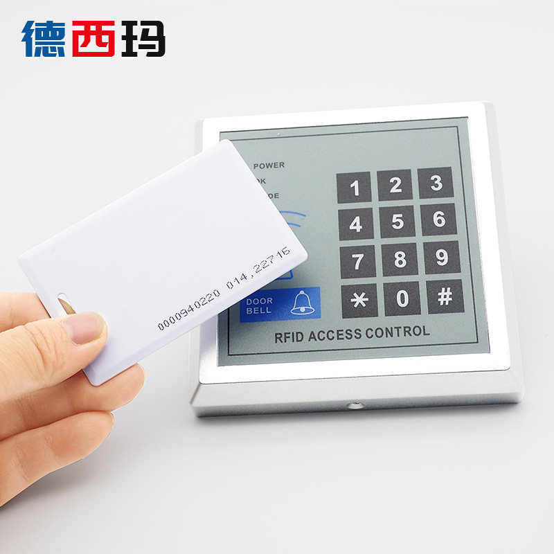 Premium New Products Automatic Door Building Access Control System Card Reader ID Password Black Button Digital Keyboard Touch