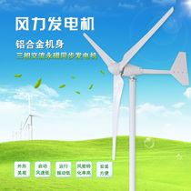 Factory direct sales 1 2KW3KW small wind turbine household wind energy scenery complementary pastoral breeding Marine