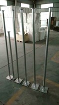 Wind turbine display stand solar panel street light pole galvanized steel pipe factory direct sales