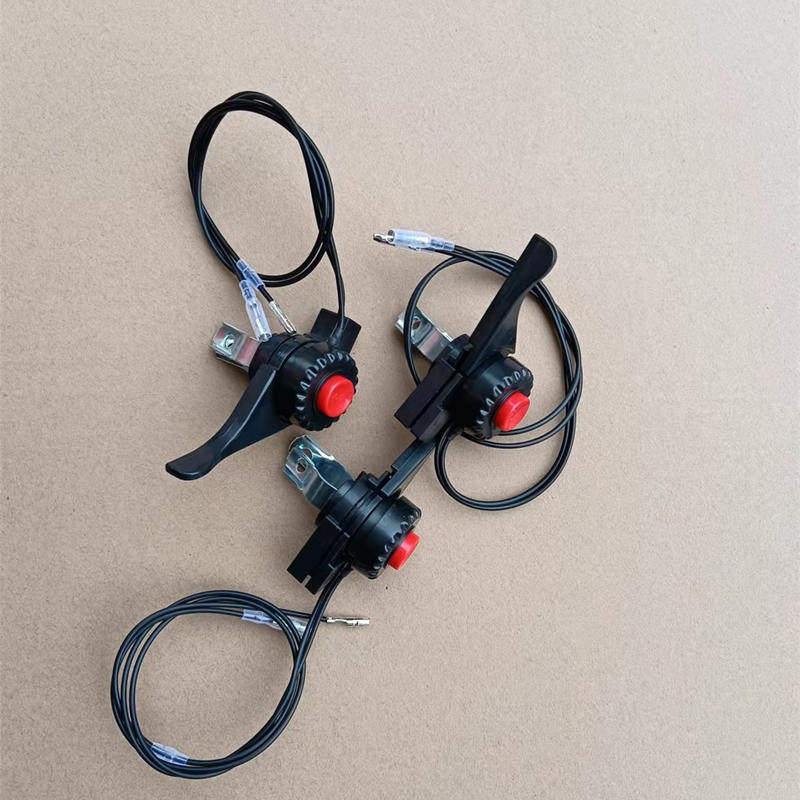 Simple throttle switch flameout switch line micro tiller