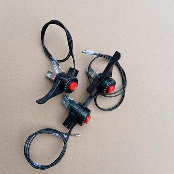 Simple throttle switch flameout switch line micro tiller