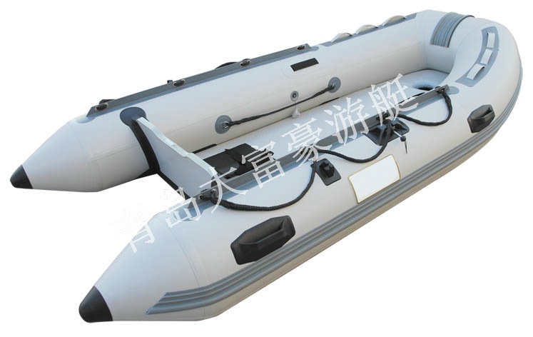 Inflatable fishing boat rubber dinghy boat submachine boat folded light Drift Yacht Inflatable Bottom Plate Wire Drawing Base Plate