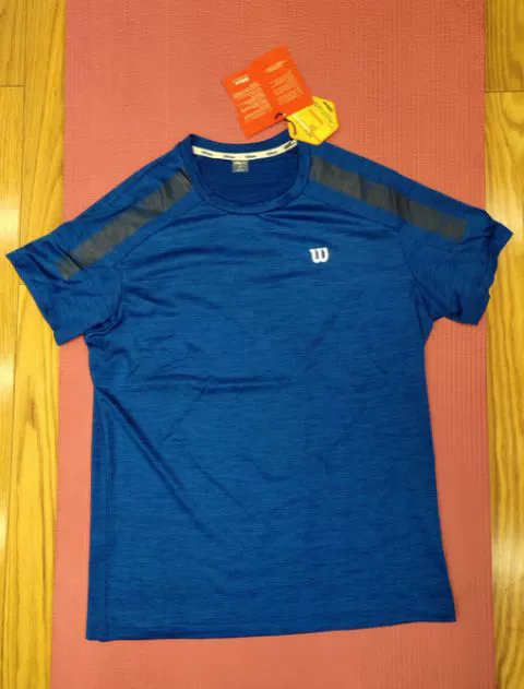 Tennis T-shirt UPF30 + chống tia cực tím và chống nắng thể thao chuyên nghiệp đóng gói nguyên bản Will Wilson khô nhanh phiên bản Hàn Quốc - Quần vợt