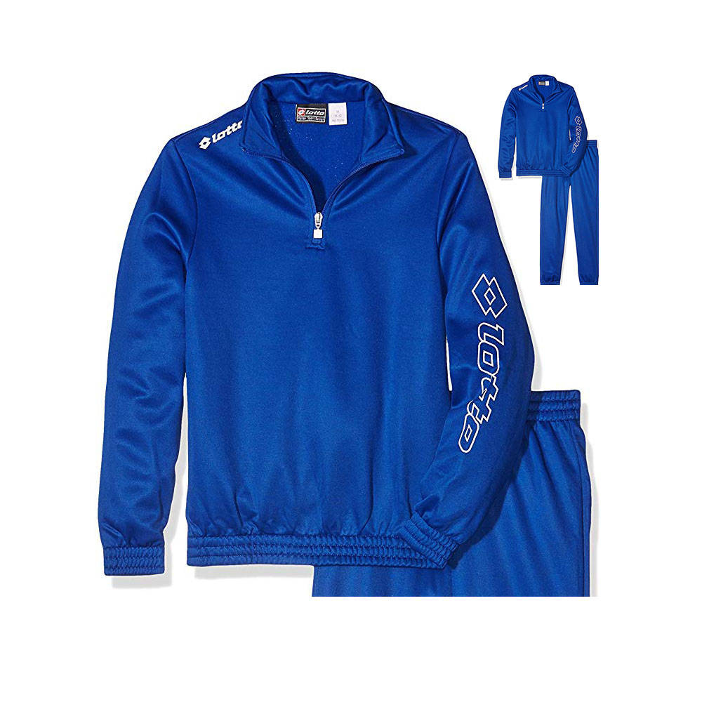 L0TT0 Italian Football Parent-Child Fall Winter Sweatshirt Sweatshirt Professional Sports Training Suit Set For Kids and Teenagers