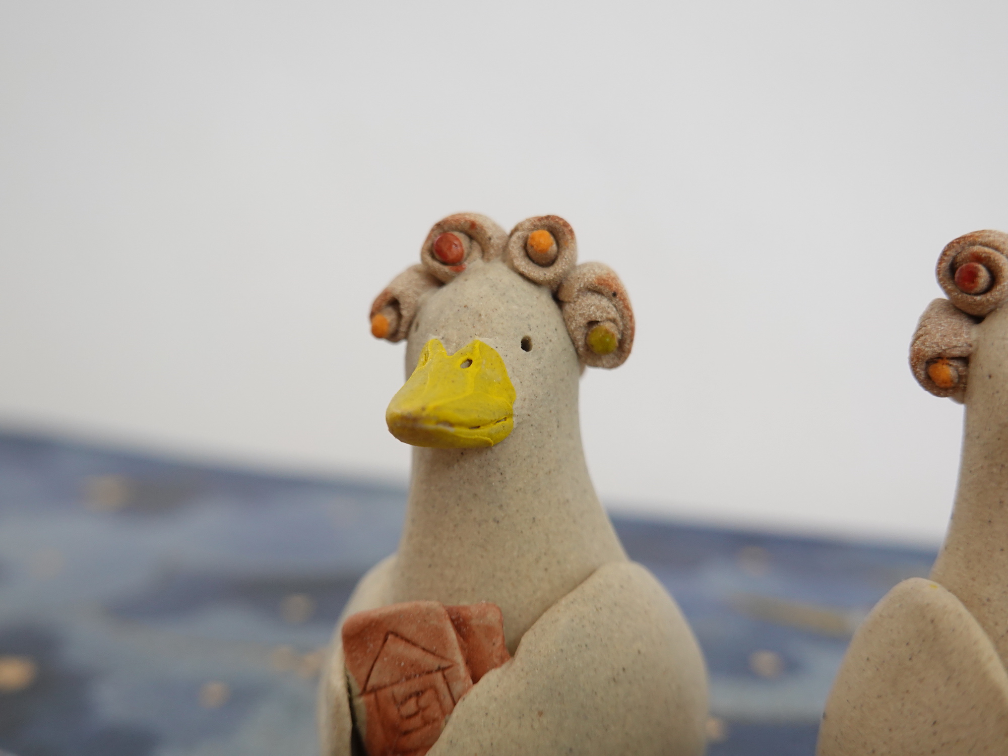 Ducks Tea Petty Paper - town ceramic hand - made design of multiple optional cartoons