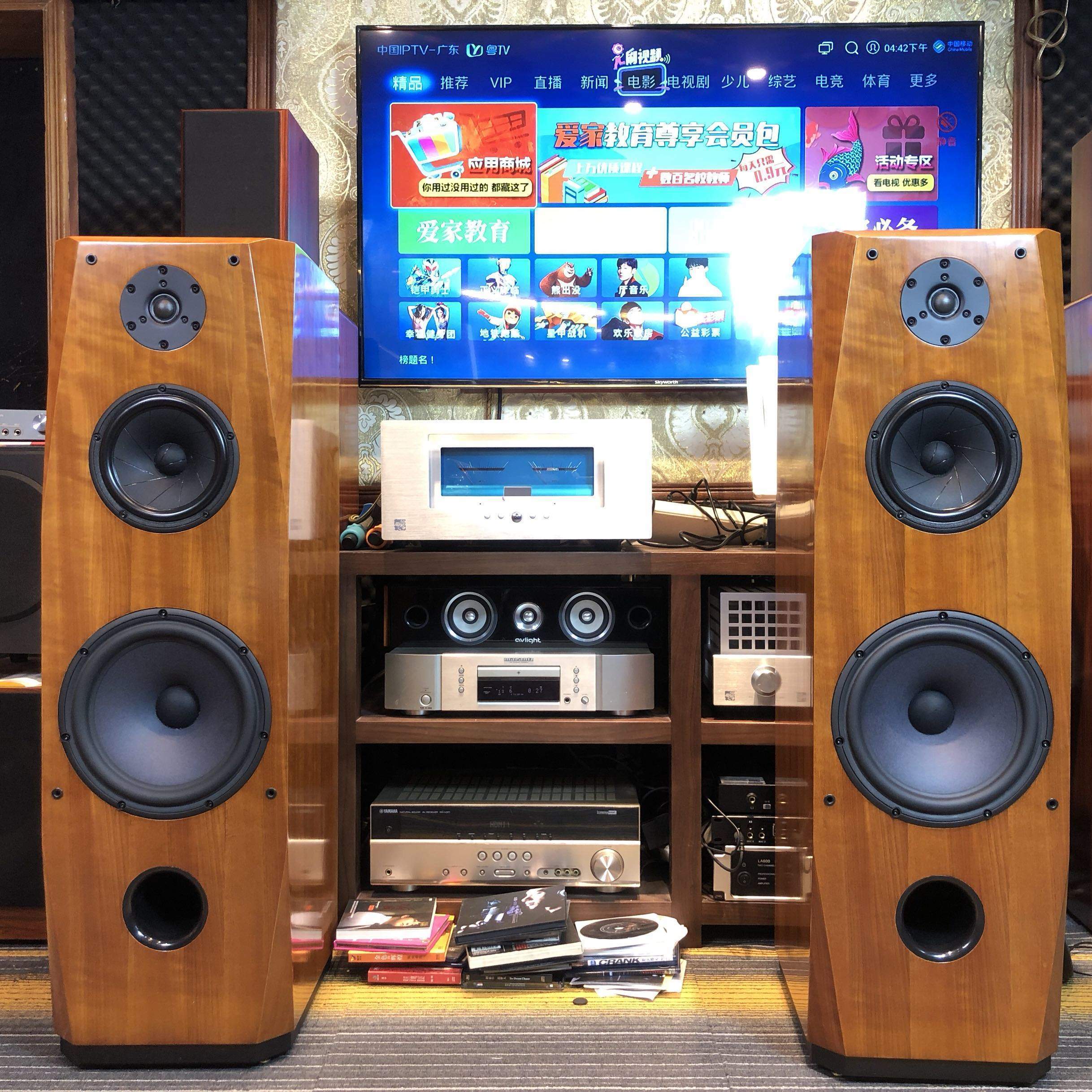 Original Imported Danish Gentleman Bao 10 inch Three-inch floor box Fever Hifi speaker