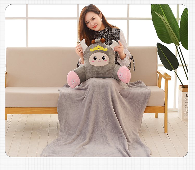 Dễ thương mười hai chòm sao văn phòng đệm hoạt hình eo gối lớn ghế eo Mua gối ngủ văn phòng