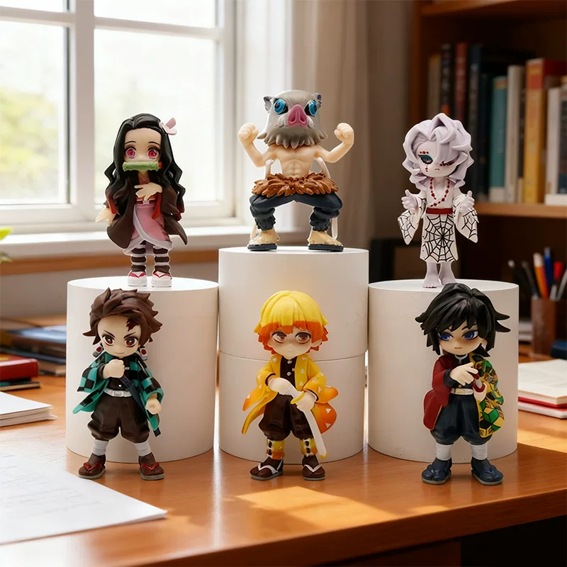 Серия Eat well Demon Slayer: Kimetsu no Yaiba Иносукэ Эндзиро Танджиро Зеницу Канрои еда игрушка украшение фигурка