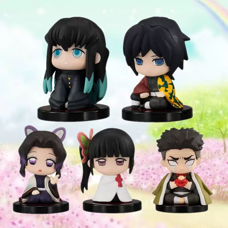 Серия Eat well Demon Slayer: Kimetsu no Yaiba Иносукэ Эндзиро Танджиро Зеницу Канрои еда игрушка украшение фигурка