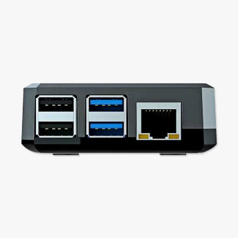 [Рaspberry Pi 4 алюминиевый корпус со скользящим магнитом, пассивное охлаждение, металлический Argon NEO CASE]