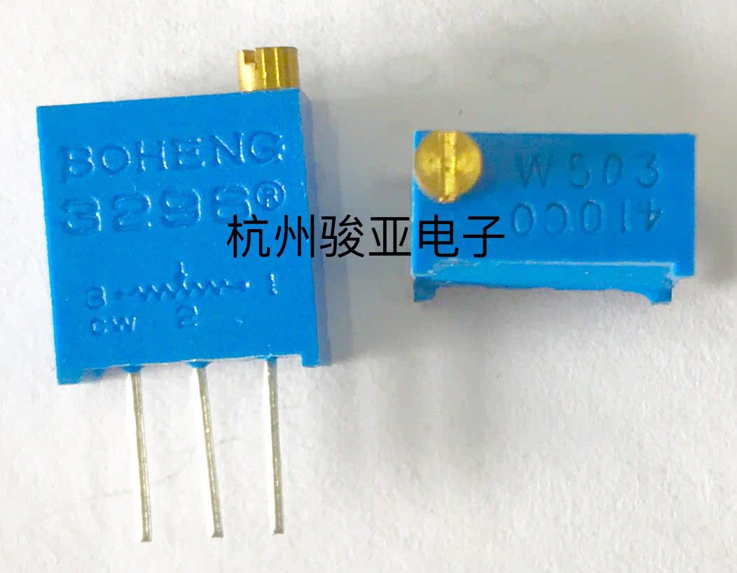 3296W-503 50K top adjustment multi-turn precision adjustable resistance potentiometer glass glaze potentiometer