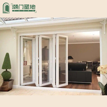 Tide door Holy Land window Doors and windows custom solid wood frame glass window seal Balcony folding window Push-pull indoor window Household