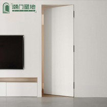Tide door Holy Land Invisible door Secret door Background wall One-piece open kitchen hidden door rebound device Push-on door