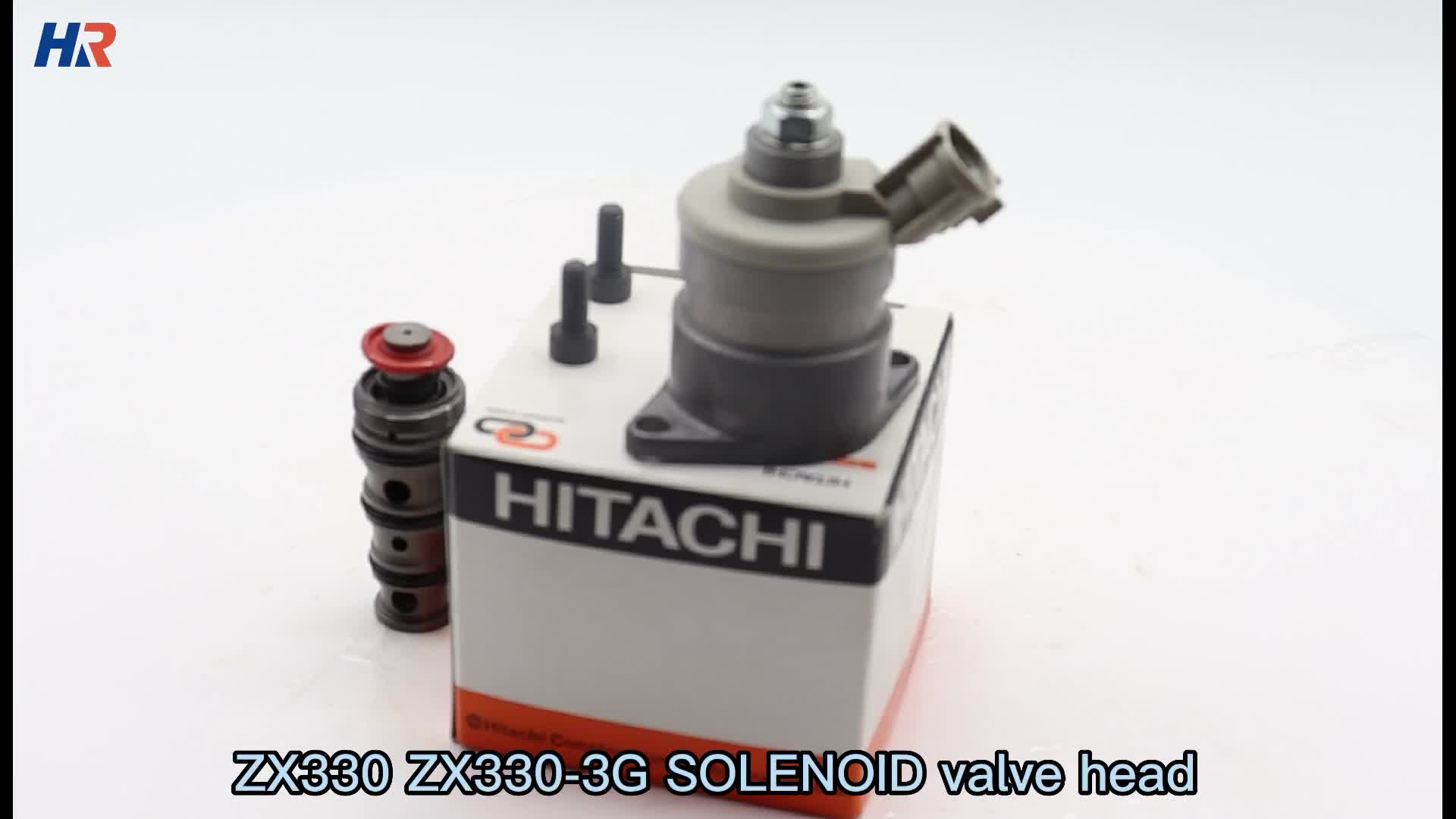 Original Excavator Parts - Pilot Solenoid Valve for ZX160