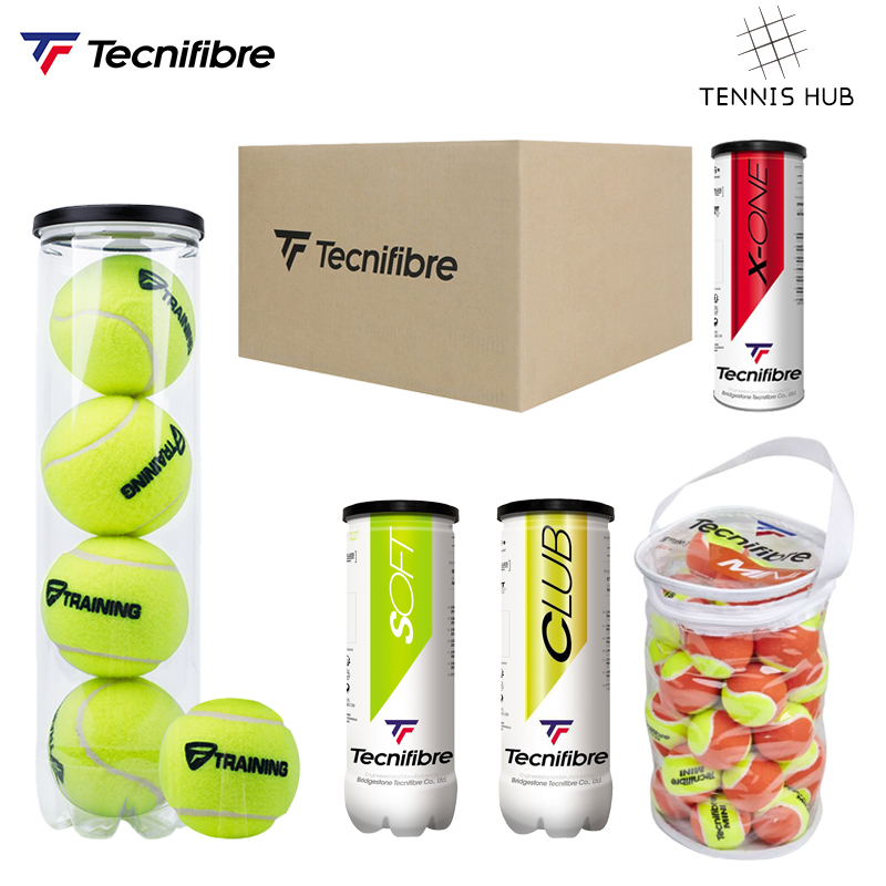 Tecnifibre Tecnifibre CLUB game tennis XONE game canned 3 capsules bag with compression training balls