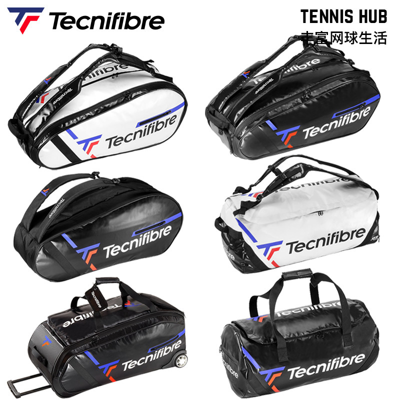 Tecnibre Tennibre Fly 2022 Tennis Squash Rocket Shoulder Large Bag Bag Competition Training Water Resistance