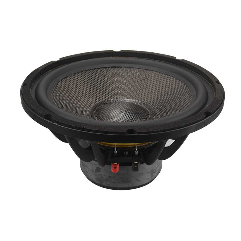 Fine full audio 10 inch 12 inch carbon fiber basin in the subwoofer speaker unit T10-257 T12-317