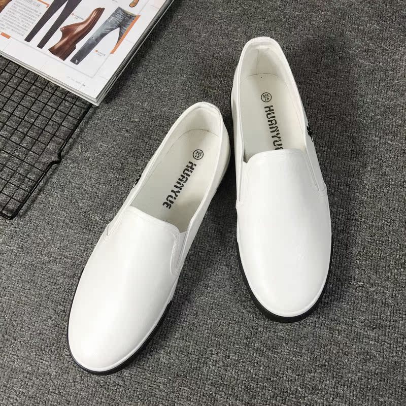 2019 mới cắt chân thấp nam phiên bản Hàn Quốc giản dị của một đôi giày lười giày - Giày thấp giày sneaker nam đẹp