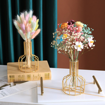 Light luxury full of stars and wind Advanced senses dry flower bouquet false flowers Fancy Pendulum Pieces Living-room Table Decoration Furnishing
