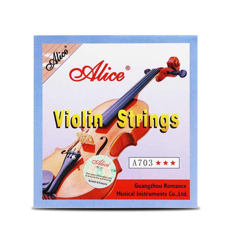 Alice Violinist Strings A703 Stainless Steel Wire Violin One String 5 Roots 1 String Fit 234 Loose Chord Set Strings