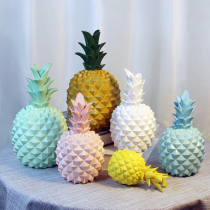 Creative pineapple piggy bank home furnishings Office wine cabinet bedroom decorations childrens room piggy bank furnishings