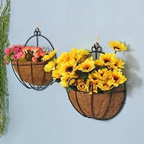 Industrial wind bar simulation flower decoration fake flower interior wall Wall Wall decoration flower creative shop wall decoration