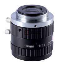5 MP16 mm industrial camera lens monitor lens manual aperture fixed 2 3 inch C port without distortion