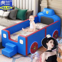 Car childrens splicing bed multi-functional widening big bed seamless soft bag extension edge baby infant small bed splicing