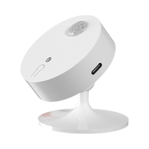PTX flat-headed bear human presence sensor connected to Mijia bracket model with adjustable angle