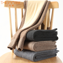 Mens Wool Trousers Thickened Autumn Winter New Cashmere Pants Womens Underpants Warm Pants Warm Pants Wool Trousers Silk Patch Cotton Pants