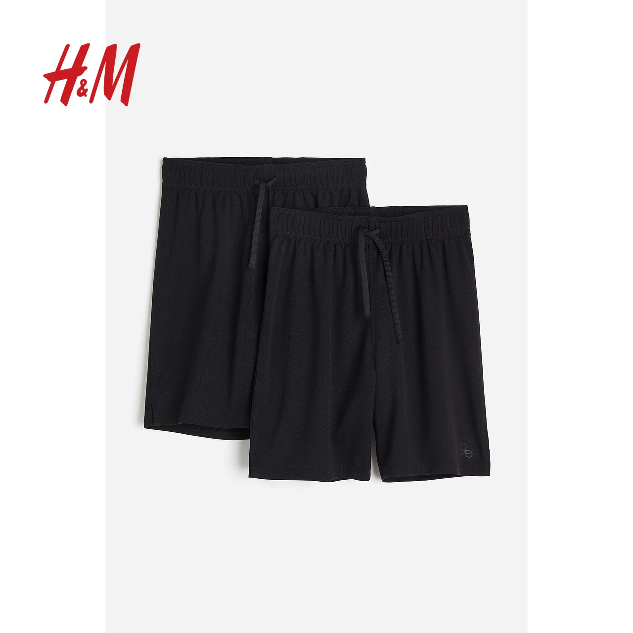 [【H&M MOVE DryMove™】2 шт. детские спортивные штаны летом с кулиской, баскетбольные штаны 1035462]