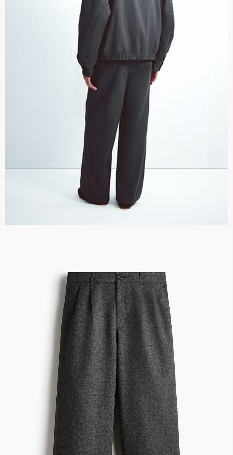 Весенние штаны, свободный прямой крой 