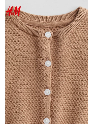 HM Детская одежда, Детская девочка, трикотаж, тонкое круглое круглое покрытие, трикотаж 1230505