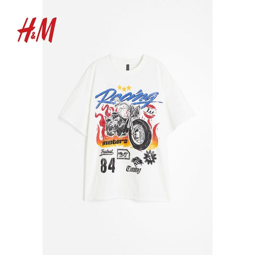 Ретро комфортная футболка, в американском стиле, короткий рукав