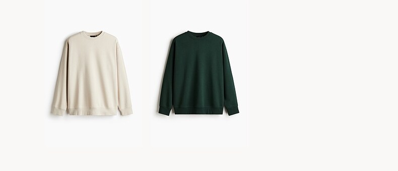 H&M Thermolite®HM мужской женщины толстая Т -манать падает плечо свободный свитер 1116080 H&M 